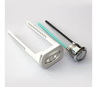 Replacement Backplate/Support and Dual Flush Buttons for Ideal Standard Toilet cisterns 240.276.00.1 + 261.616.00.1 Impuls 250