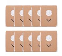 Replacement Bags for Eureka Stylus For Elite NEC490BL Cordless Vacuum Cleaner 3L Capacity 10 Pack Non Woven Fabric Multi Layer Filtration (10 PACK)