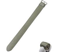 Replacement Band for Hume Health Band, Nylon Loop for Hume Band, Adjustable Soft Woven Nylon & Adjustable Clasp Buckle, Soft Breathable Sport Wristband for Fitness Tracker (Green)