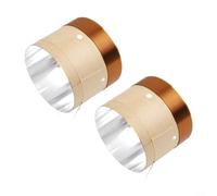 Replacement Bass Speaker Voice Coil With Dual Layer Round Copper Wire For Sizes 25 5mm To 75 5mm Suitable For Various Speaker Repair Applications(65.5)