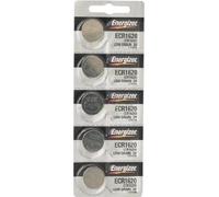 Replacement Batteries Energizer CR1620 for Cayeye, Sigma, Knog, Planet Bike & Mnay Others. Card of 5.