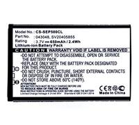 Replacement battery battery Telephone Landline battery compatible with Swissvoice SV20 405855 650 mAh