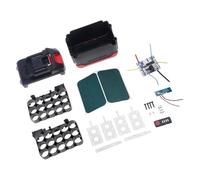 Replacement Battery Case Shell for Power Tool 10/15 / 20 Cores ABS Housing with Burning Management Systems Protections PCB Charging Board Battery Case Storage Box