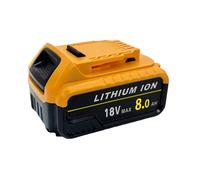 Replacement Battery Compatible with Dewalt 18V 8000mAh Battery,Applicable to Cordless Power Tools Batteries,DCB184,DCB200,DCB180,DCB182,DCB101,DCB107,DCB112,DCB105,DCB115,DCB203
