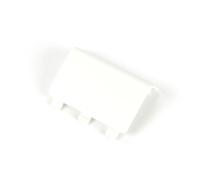 Replacement Battery Cover Door for Xbox One Wireless Controller | Perfect-Fit ABS Plastic Back Shell with Secure Snap Closure - Lightweight Portable Gaming Repair Part(1pc white)