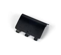 Replacement Battery Cover Door for Xbox One Wireless Controller | Perfect-Fit ABS Plastic Back Shell with Secure Snap Closure - Lightweight Portable Gaming Repair Part(1pc black)