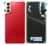 Replacement Battery Cover for Galaxy S21 Plus, Red