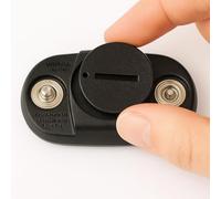 Replacement Battery Cover for Wahoo Tickr Heart Rate Monitor (Original) - Secure, Durable Fit for Optimal Protection & Performance (Black)