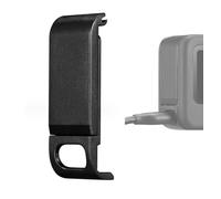 Replacement Battery Door Side Cover for Gopro 9/10/11/12/13 Black, Plastic Pass Through Battery Cover with Type-C Charging Port, Camera Accessories Repair Part Suitable for Gopro Hero Cameras