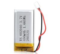 Replacement battery for Cardo Packtalk Edge PN:Cardo BAT00014 700mAh / 2.59Wh