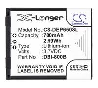 ECO LI-ION Battery For Doro Liberto 650 Secure 580 580IU Replace DBI-800B