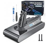 Replacement Battery for Dyson V10-8000mAh Battery Compatible with Dyson V10 Animal Absolute V10 Motorhead Fluffy Cordless Handheld Vacuum Cleaner