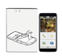 Replacement Battery for Emporia Smart.3Mini/Smart.4, [2800 mAh] High Capacity, Compatible with Emporia SMART.4, Emporia SMART.3mini