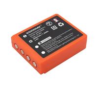 Replacement Battery for HBC Radiomatic Quadrix Keynote Patrol D Micron 4 Micron 5 Micron 6 Micron 7 Linus 4 Vector Pro,fit BA223000 BA223030 FUB6,3.6V Ni-MH 2000mAh/7.2Wh
