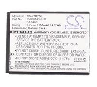 Replacement Battery For HTC HD7, T9292, HD3, Wildfire S, Marvel, PG76100, A510e, A510c, Explorer, T9295
