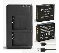 Replacement Battery for Ricoh DB-120-2000mAh Li-Ion Replacement Battery DB120 with Overcharge and Short Circuit Protection - High Performance Compatible with Ricoh GR IV GR4 Camera