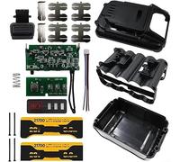 Replacement Battery Plastic Case 10 Core Cells Compatible with Dewalt 18v 20v Pack Models for Dcb200 Dcb203 for 21700 Lithium Assembly