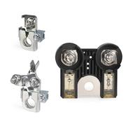 Replacement Battery Terminals & Fuses Set Easy Install Clamps Short Circuit Prevention AE5Z14526BA Quick Installs Automotive Fuses