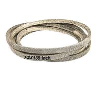 Replacement Belt With Kevlar For Compatible with John Deere GX20305 GY20571 L120 L130 1/2x139"(A137)