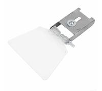 Replacement Bench Grinder Guard Shield for 125mm 150mm Grinders, 2 Pack Stainless Steel & ABS Safety Eye Protection with Bracket, Silv