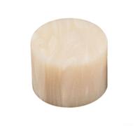 Replacement Billiard Cue Ferrules for Snooker and Pool Cues Plastic Material Reduces Tip Deviation and Improves Control Fits Standard 12mm Diameter (white)