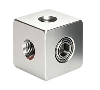 Replacement Bird Perch Nut Hardware with Aluminum Alloy Body, F