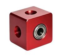 Replacement Bird Perch Nut Hardware with Aluminum Alloy Body, H