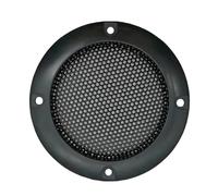 Replacement Black Metal Meshed Cover Dustproof Guard for Speakers From 1.5 Inch to 10 Inch Easy Attach Design Loudspeaker Grille