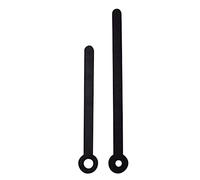 Replacement Black Press Fit Clock Hands Compatible With German Plastic Shaft Mechanism Movements DIY Repair 80mm (B)