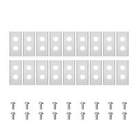 Replacement Blade,Compatible for WORX,Compatible for Landroid,Robot Lawn Mower Grass Cutter Blade Accessory(18pcs Silver)