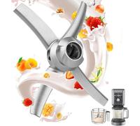 Replacement Blade Compatible with Ninja CREAMi Deluxe NC501EU, Paddle Blade Stainless Steel Replacement Parts for Ninja Ice Cream Maker Dessert Machine CN501CO NC500C NC501C NC501H Accessories