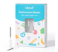 Replacement Blade for Likcut Glee S501 Cutting Machine, 2 PCS Likcut Glee S501 Accessories Cutting Tool 45 Degree Blade Standard Cut