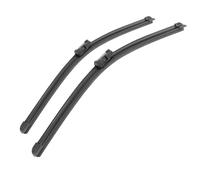 Replacement Blades Car Front Rear Wiper Blades For Ford For Fiesta MK6 2008-2016 2013 2014 2015 Soft Rubber Windscreen Wipers Auto Windshield 26" 15" 12"