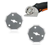 Replacement Blades Compatible with Worx WX082L 4V ZipSnip Cordless Electric Scissors, Replacement Rotary Blades Fit WX745L.9 MAKERX ZipSnip Rotary Cutter, RC2600K,RC2601,RC2602,WX080L,WX081L (2 Pcs)