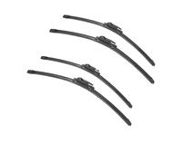 Replacement Blades For Alfa For Romeo For MiTo 2008-2021 Front Strip Wiper Blades Windshield Windscreen Multifunctional Double Rubber 26" + 15" Car Window Wiper(Style 4PCS)
