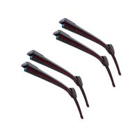 Replacement Blades For BMW 1/2/3/4/5/6/7 Series E81 F20 F22 F45 G12 For M3 520i Front Windscreen Wipers Double Rubber Car Wiper Blades Automotive Wiper Blade(4 PCS)