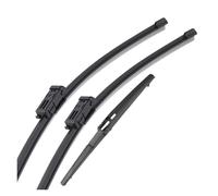 Replacement Blades For MG ZS EV ZX ZST VS 2017-2024 Windshield Windscreen Car Rain Brush Wiper Front Rear Blades Set 24"+14"+10"