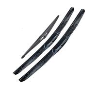 Replacement Blades For Nissan For Qashqai J11 2013-2018 26"17"12" 3Pcs Front Rear Windshield Wiper Blades Set