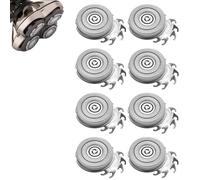 Replacement Blades for Skull Pitbull Gold PRO Razor Heads (Pack of 8)