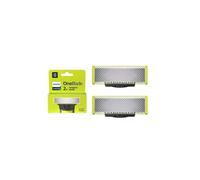 Replacement Blades - PHILIPS - QP220/51 OneBlade - Stainless Steel, 4 Months of Use, Double-Sided, Waterproof