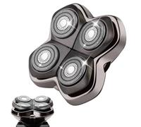 Replacement Blades Shaver PRO 4 Heads Compatible with Skull Head Shaver, Electric Shaver Replacement Blade for Pitbull, Butter flykiss pro & Palm for Bald Men (1 PC)