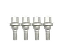 Replacement Bolt Kit Compatible With Peugeot For 206 1998-2016 For 207 2006-2016 For 208 2012-2018 OEM:540567 03549817 4x 17mm Wheel Nuts Flat For Seat Hex