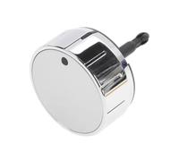 Replacement Bosch Washer Dryer Programme Control Knob WD15H520GB/01 | Chrome Effect Rotary Selector With Black Position Indicator Replaces Published Part 00634116
