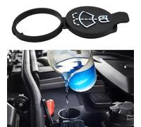 Replacement Bottle Caps For Vehicles, Screen Wash Cap Offering Reliable Seal, Essential Screen Wash Accessory Protecting Car Windscreen Washer Fluid, Compatible With Ford, Vauxhall, Toyota (Black)