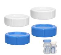 Replacement Bottle Storage Travel Caps Compatible with Dr. Brown's Natural Flow Options + Wide Neck Baby Bottles