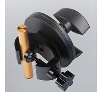 Replacement Bracket Clamp for Desk Mic Holder, Compatible with Floor Stand, Microphone Cantilever & Audio Accessories, Adjustable C-Clamp for 22.5mm Diameter Upto 3cm Thick Surfaces, Black