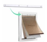 Replacement Bracket for PetSafe Dog Door Replacement Flaps - Dog Door Flap Bracket - Easy Installation with Screws (Medium)