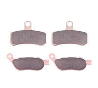 Replacement Brake Pad Motor Bike Front Rear Brake Pads/Fit For HAR/LEY DAVI/DSON FXDWG FXCW Rocker FLSTC 1584 Heritage Softail Classic FLSTFB FLSTF 1584(1pair Ceramic Front)(1set Copper Based)