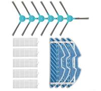 Replacement Brush and Filter Set for Cecotec For Conga 1290 1390 1590 Robot Vacuum Cleaner Mop Cloth