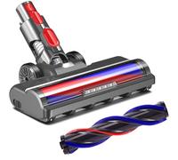 Replacement Brush for Dyson V11 V10 V8 V7 V15 Vacuum Cleaner Accessories Floor Nozzle with Front Lights 2 Replacement Roller Carpet and Hard Floor SV10 SV12 SV15 SV18